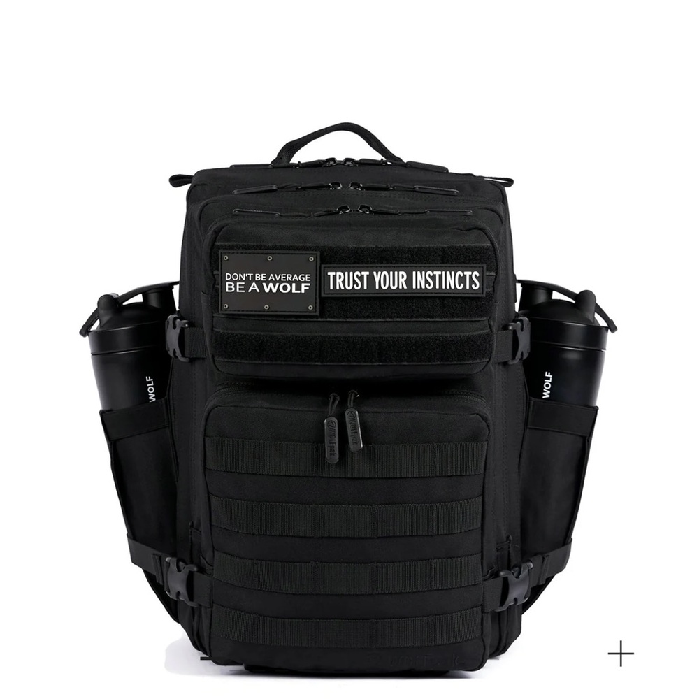 Wolfpak Black 35L Backpack